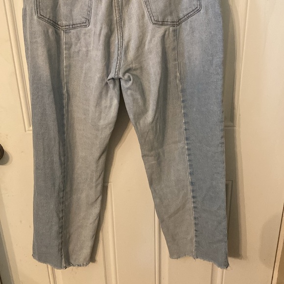 Abercrombie & Fitch 90s Vertical Splice The Ankle Straight Ultra High Rise Jeans - Picture 12 of 14